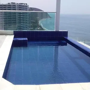  Apartamento Espectacular Con Vista Al Mar- Rodadero Colombia